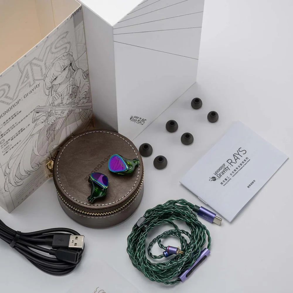 MOONDROP Rays DSP Gaming IEM With Type-C Plug