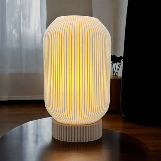 Modern Striped Desk Lamp for Home & Office Lighting