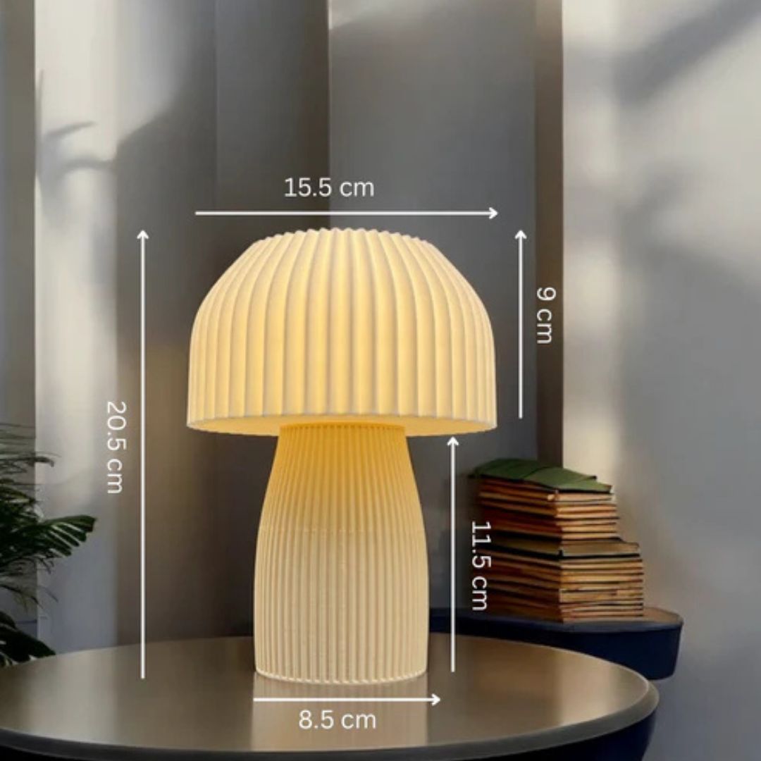 Mushroom Style LED Table Lamp for Bedroom Decor