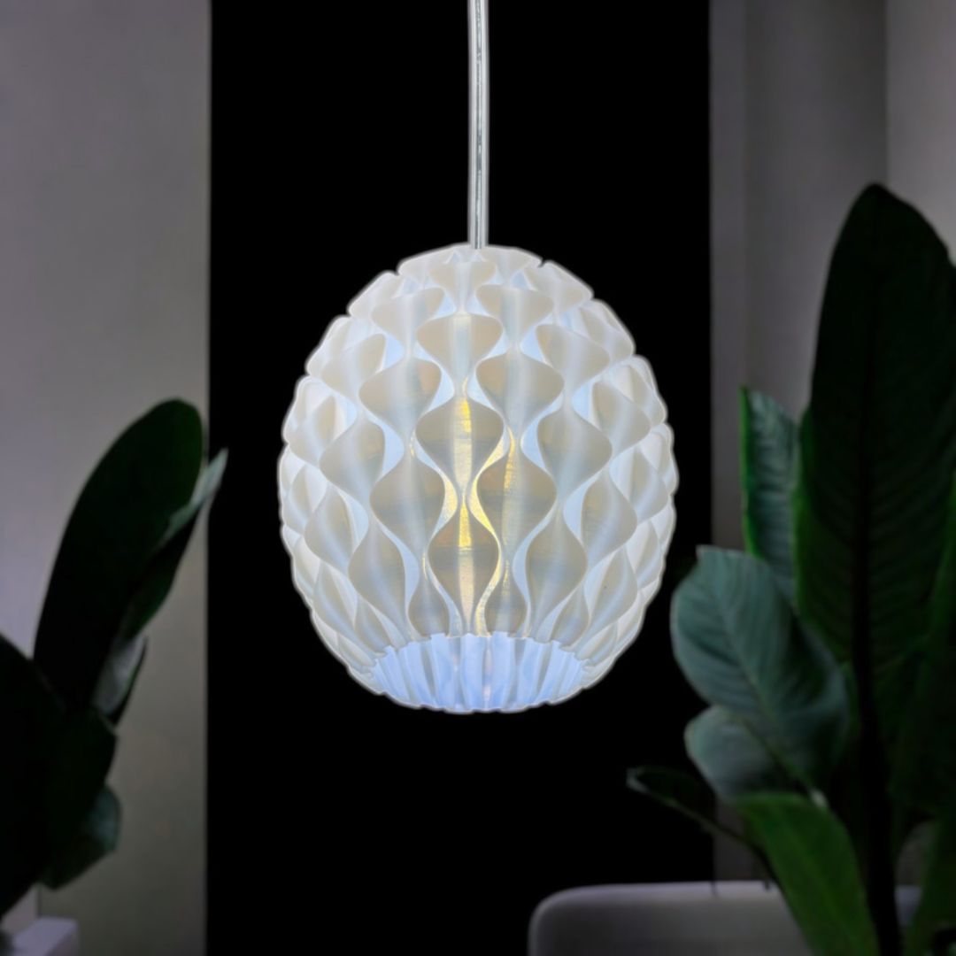 Pine Dome Pendant Crystal Lamp | Stylish Modern Hanging Light