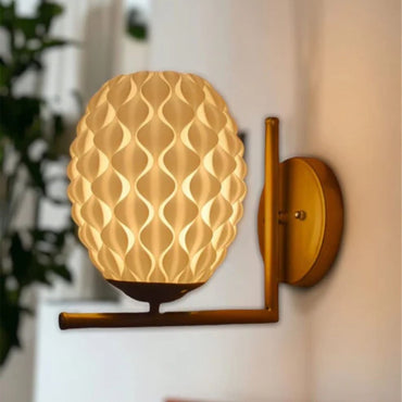 Pine L Wall Lamp – Perfect for Hallway & Bedroom Decor