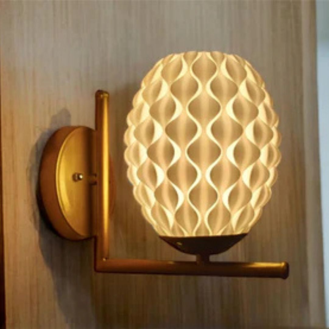 Pine L Wall Lamp – Perfect for Hallway & Bedroom Decor