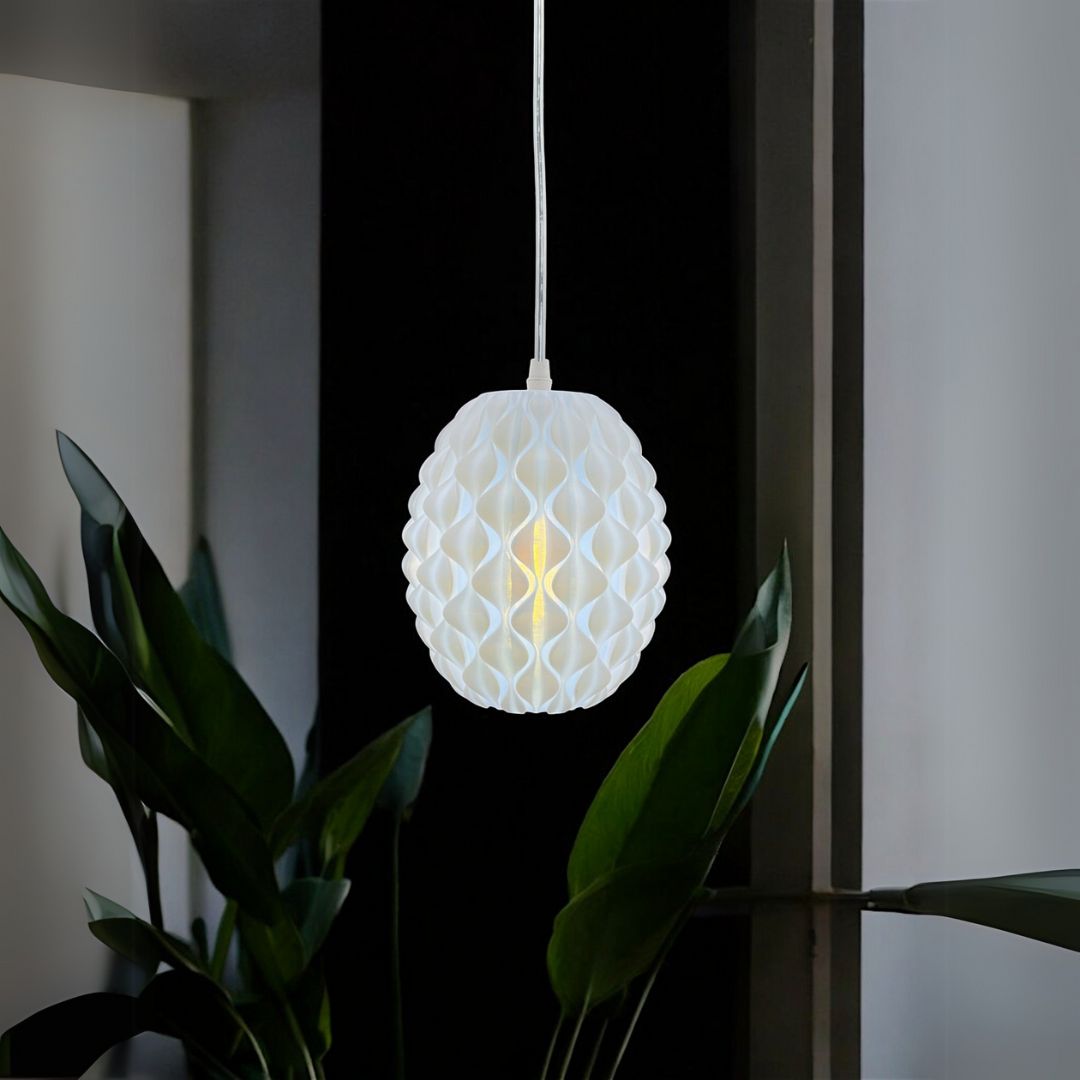 Pine Dome Pendant Crystal Lamp | Stylish Modern Hanging Light