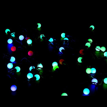 Multicolor LED Globe String Lights for Decoration –  14 Ball LED Light