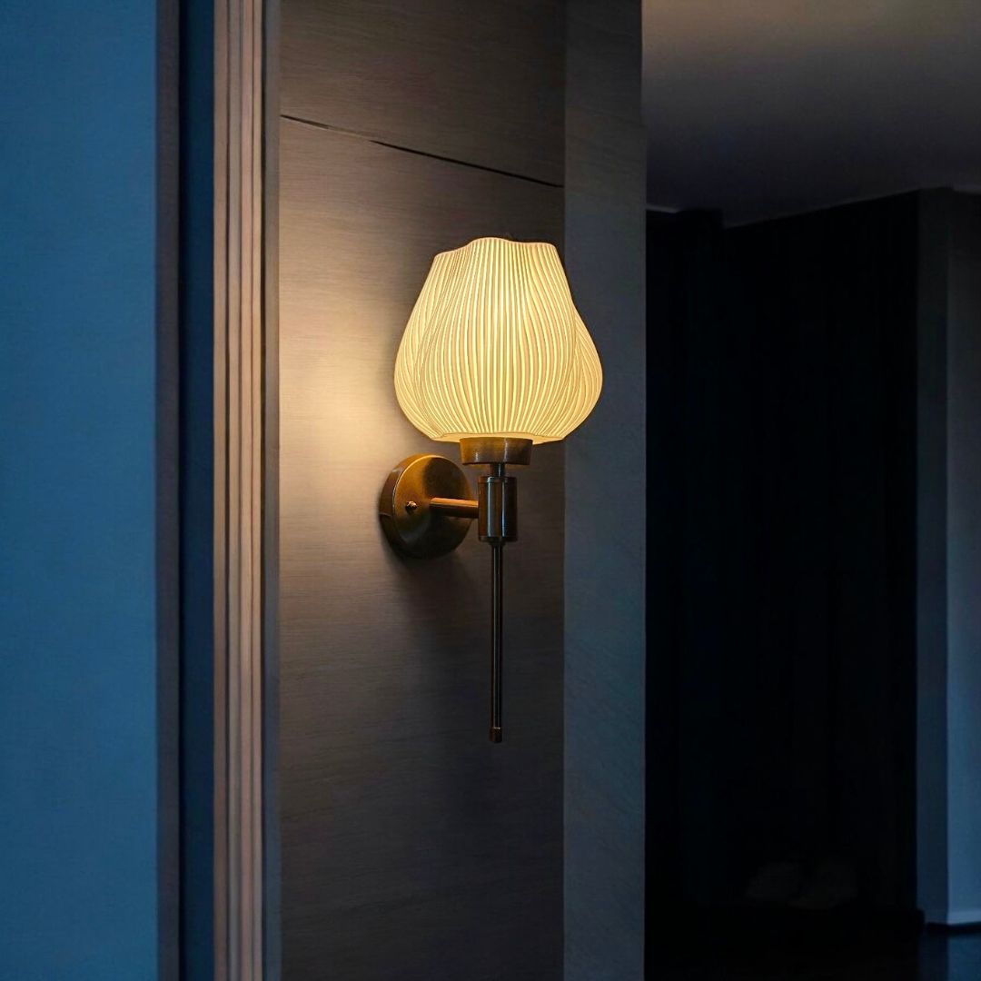 Rose Glow Wall Lamp Long for Living Room, Bedroom