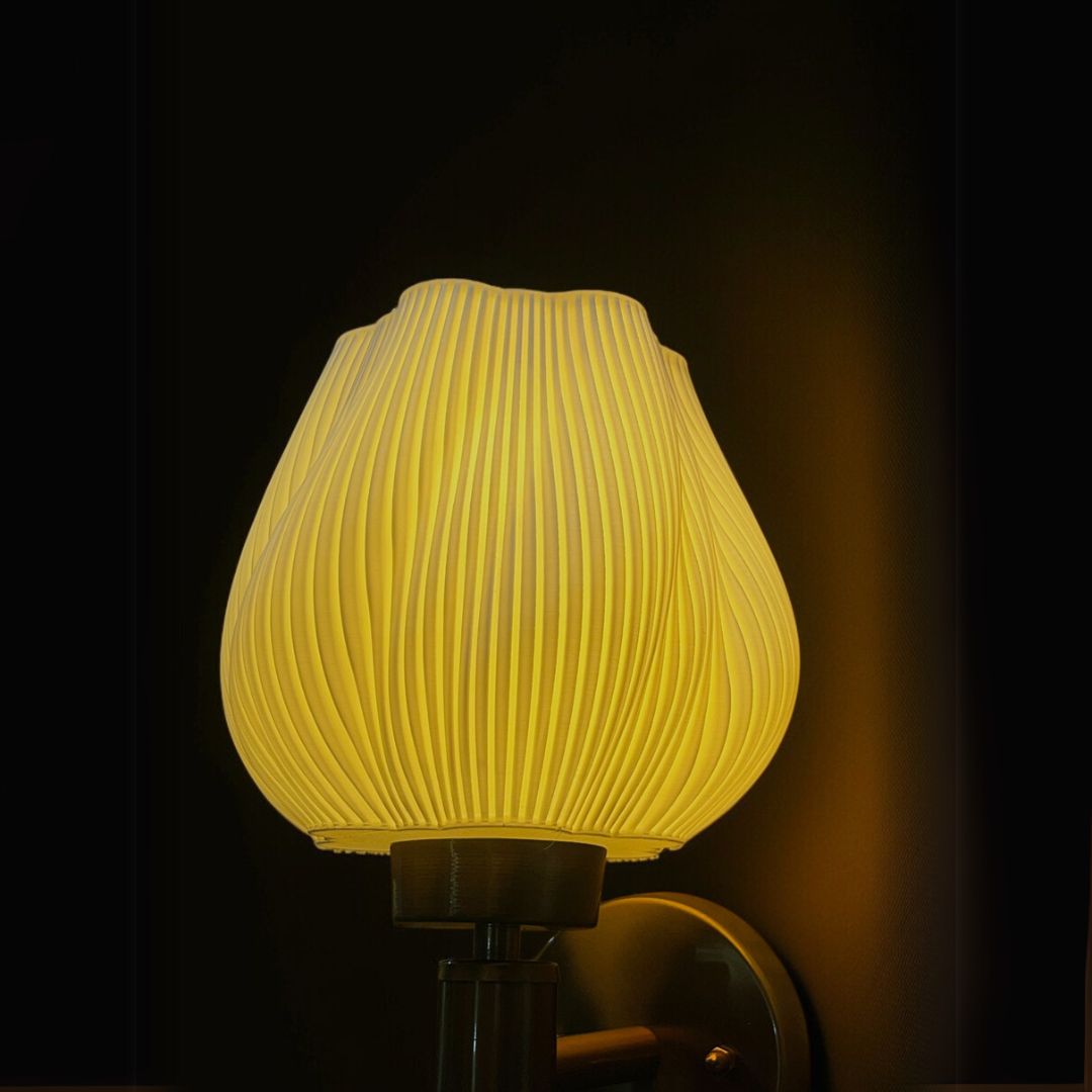 Rose Glow Wall Lamp Long for Living Room, Bedroom