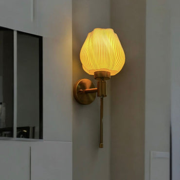 Rose Glow Wall Lamp Long for Living Room, Bedroom