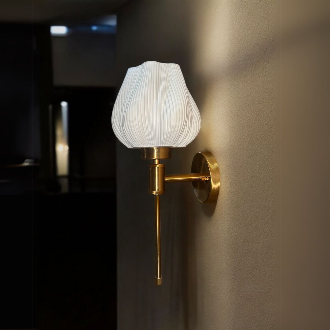 Rose Glow Wall Lamp Long for Living Room, Bedroom