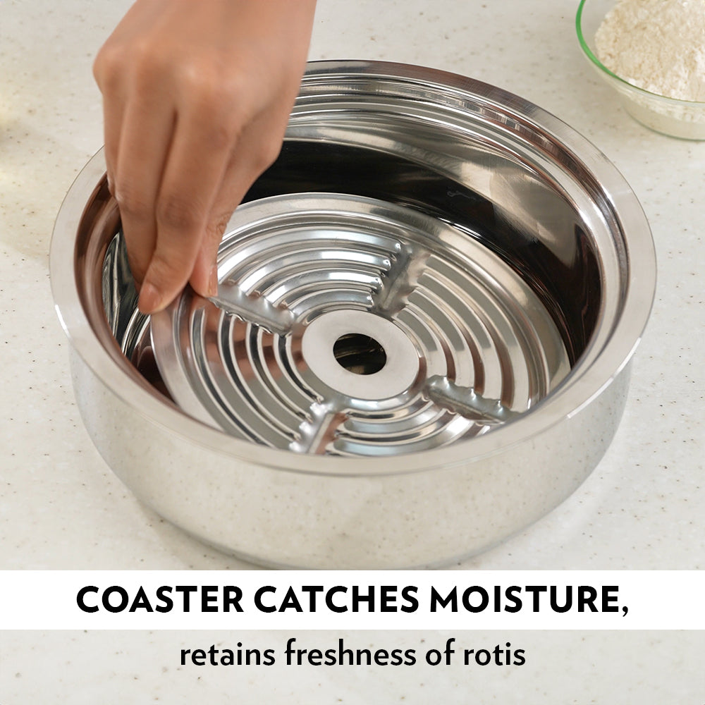 Borosil Servefresh Roti Server, 1.1L