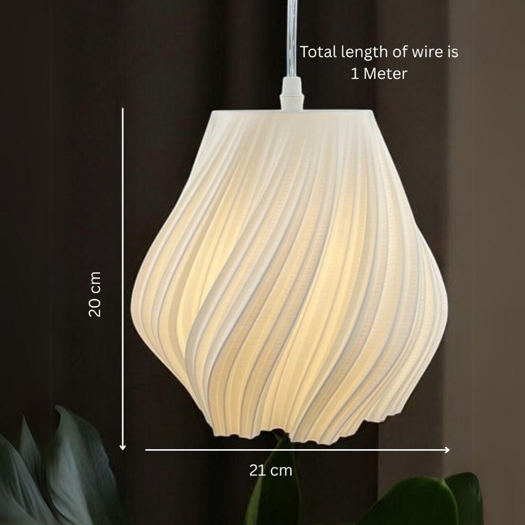 Snow Flake Pendant White | Elegant Ceiling Light for Interiors