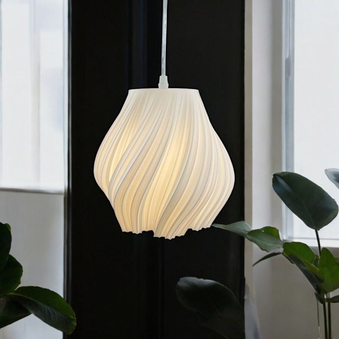 Snow Flake Pendant White | Elegant Ceiling Light for Interiors