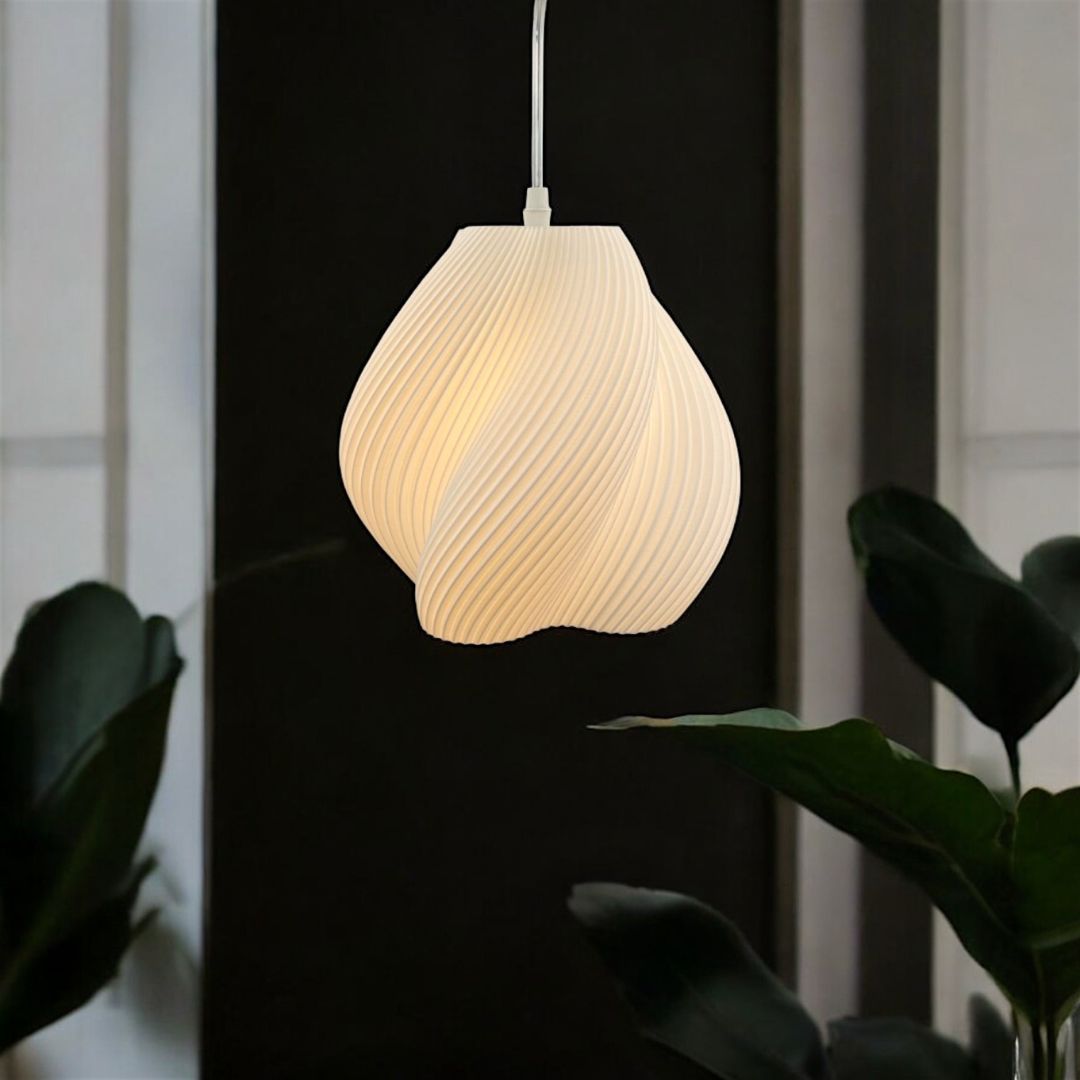 Swirl Pendant Lamp – Modern Hanging Light for Home