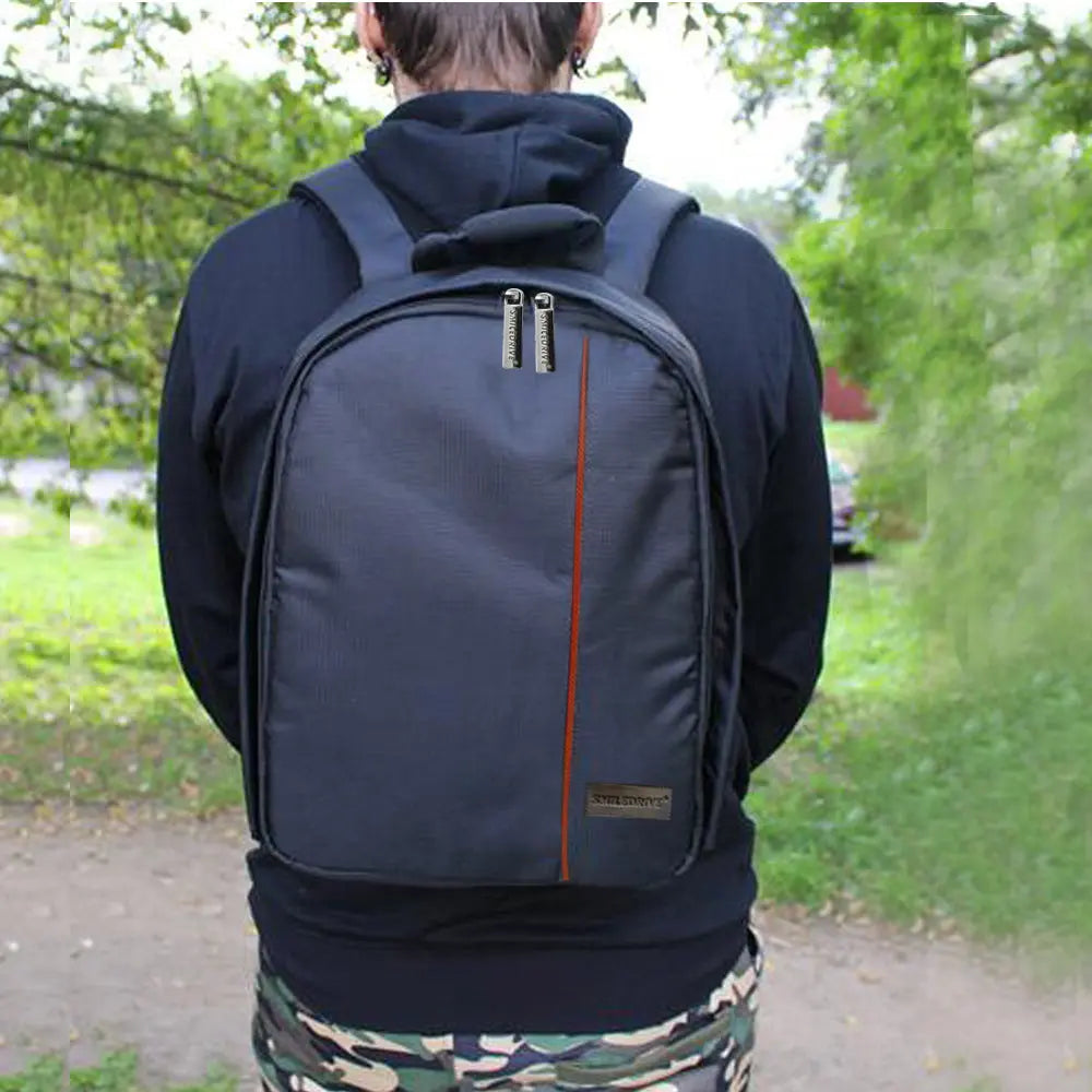 Waterproof Mini DSLR Backpack Camera Bag Backpack with Adjustable Dividers