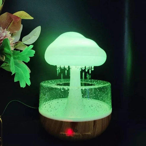 Rain Cloud Humidifier with 7-Color LED Night Light – For Bedroom, Nursery & Office