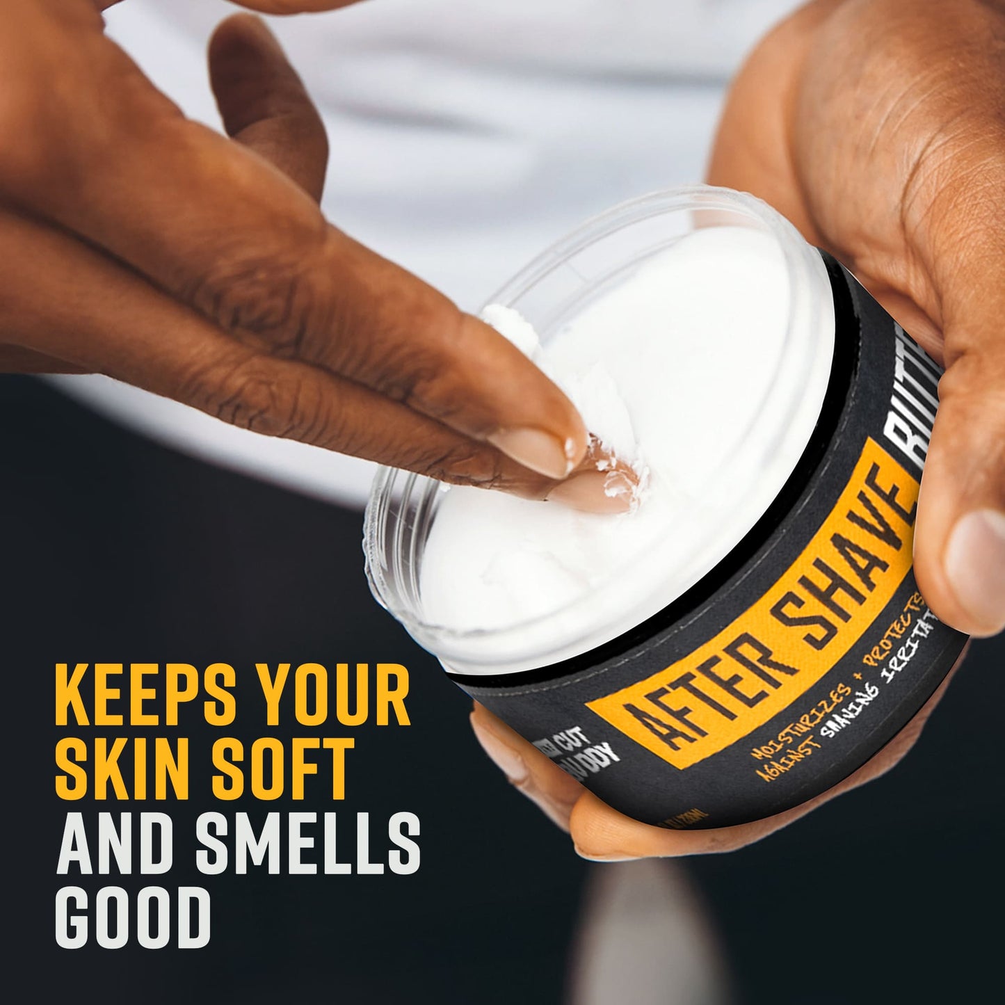 After Shave Moisturizer Butter with Razor Bump Defense (8 OZ)