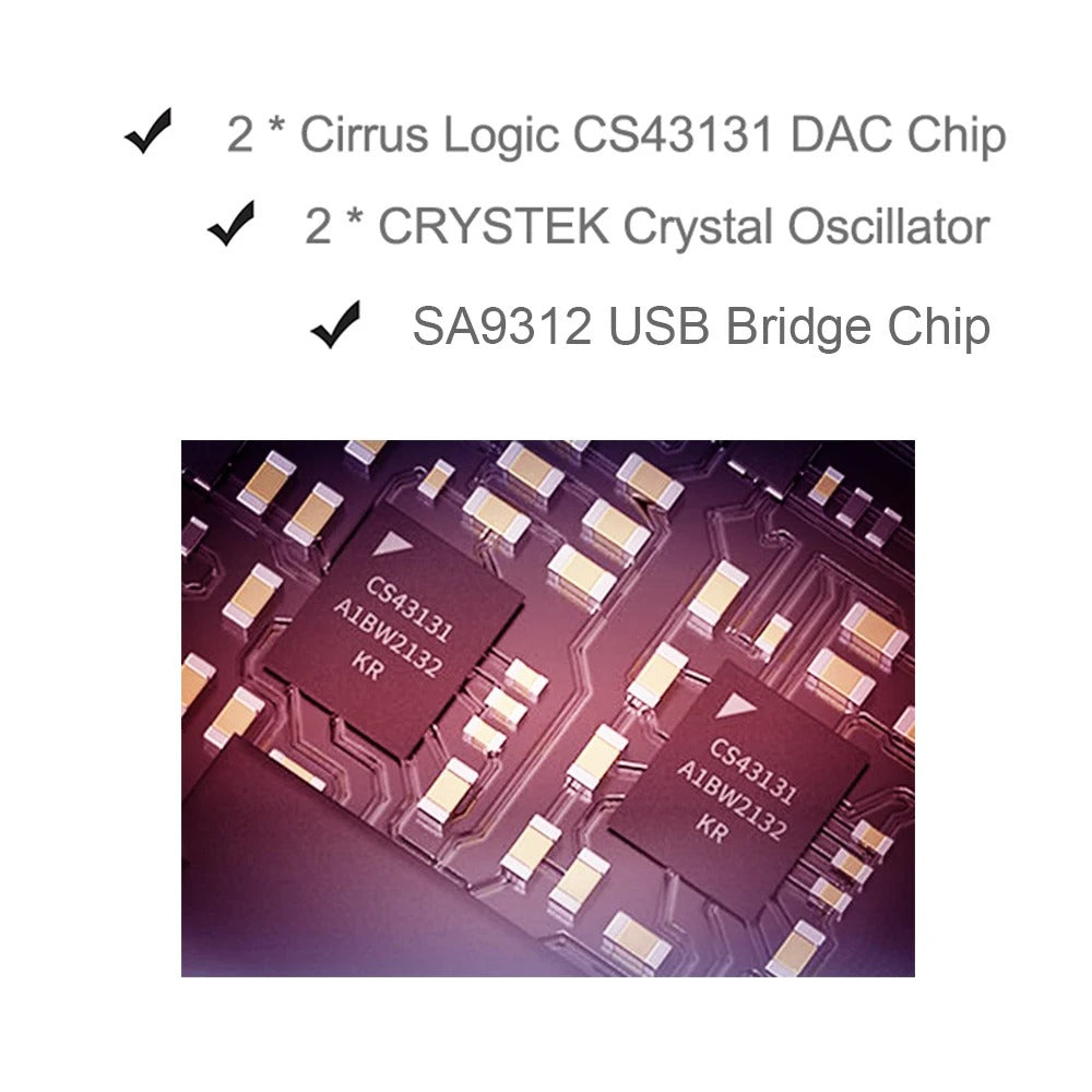 Open Box AkLIAM PD4 Plus Dual CS43131 Balanced Portable USB DAC & AMP