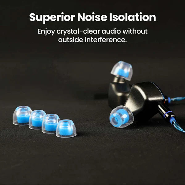 AUDIOCULAR Atmos Liquid Silicone Eartips for IEMs