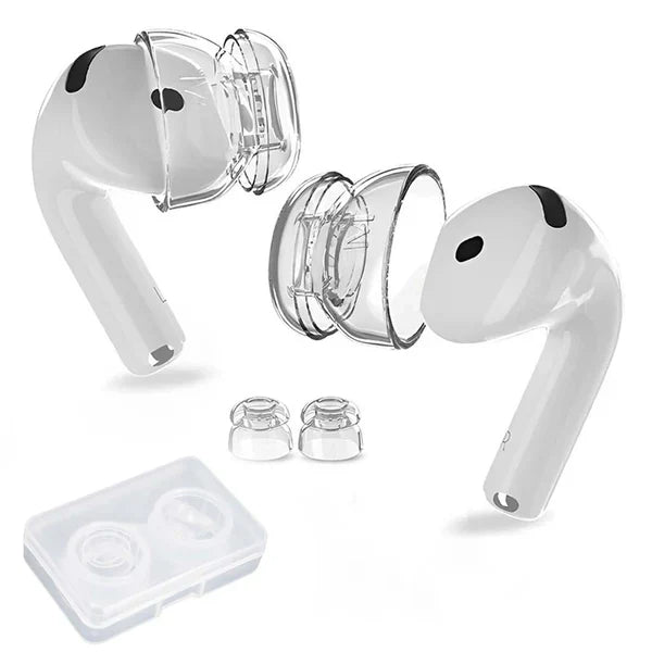 AUDIOCULAR DuoFit Double Flange Silicone Eartips for Airpods 3 & 4