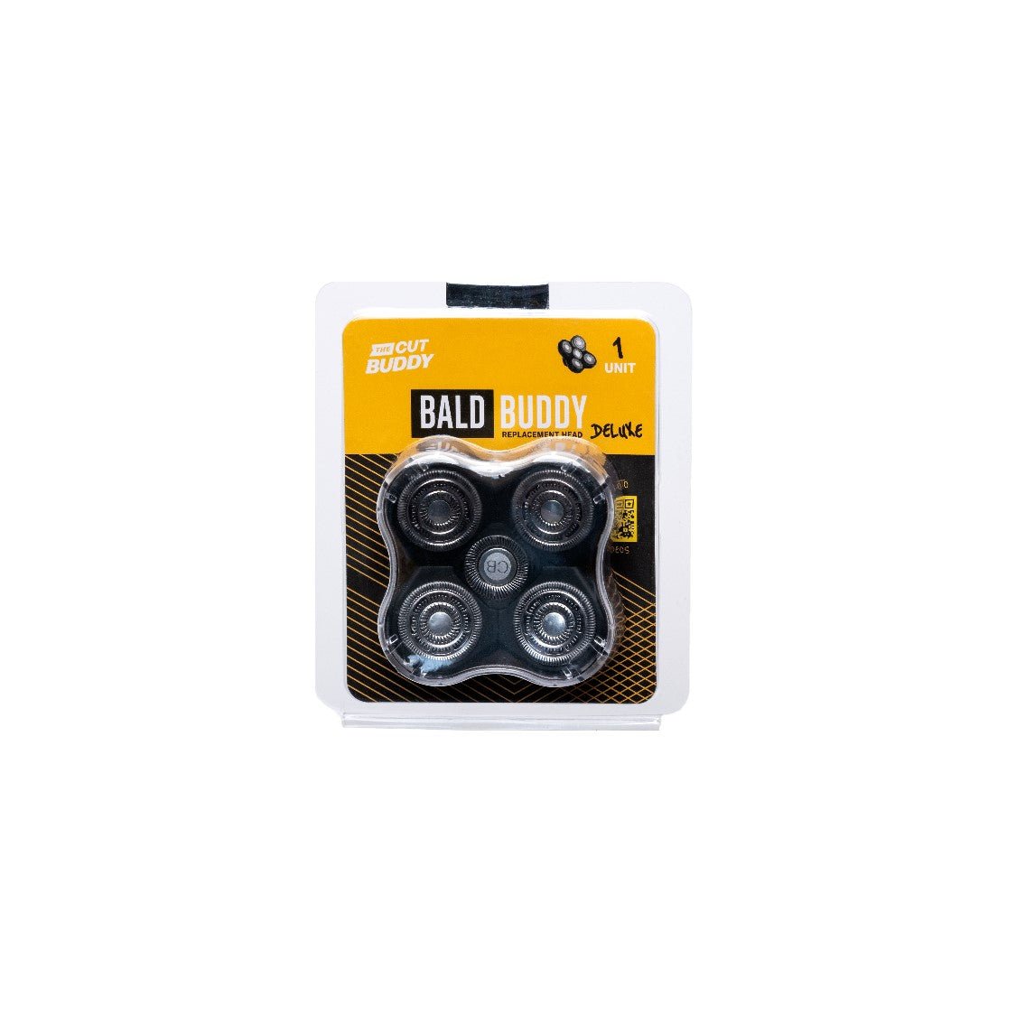 Bald Buddy Textured-Hair Shaving Head – For Coarse and Curly Hair (1 Unit)
