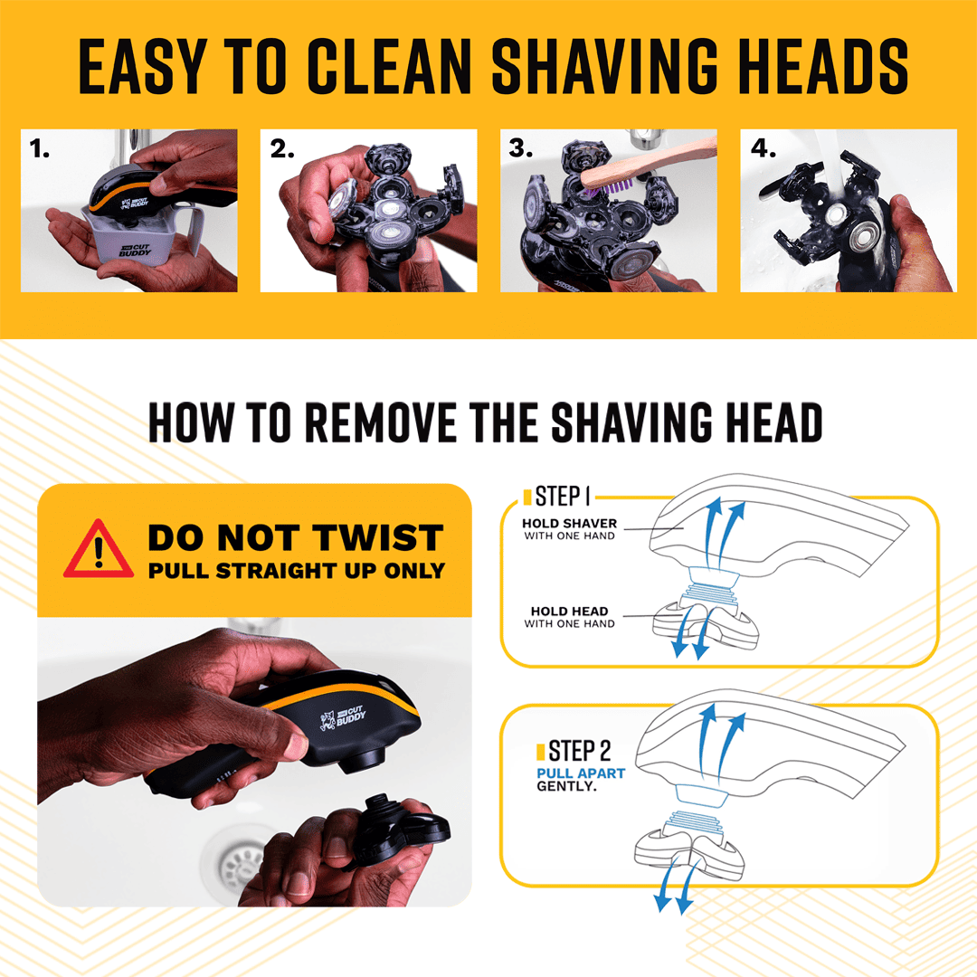 Bald Buddy - Ergonomic Bald Shaver