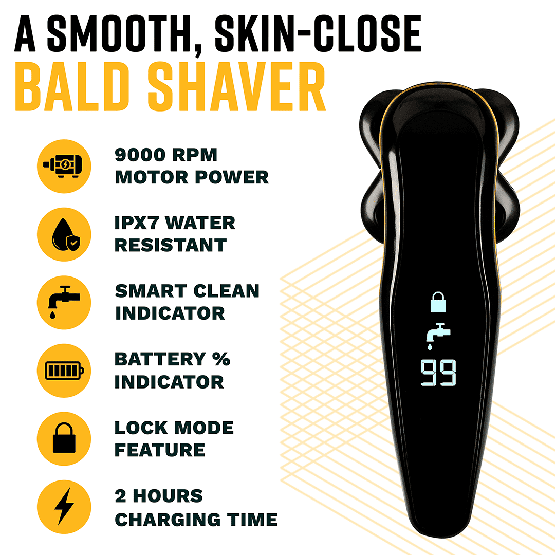 Bald Buddy - Ergonomic Bald Shaver