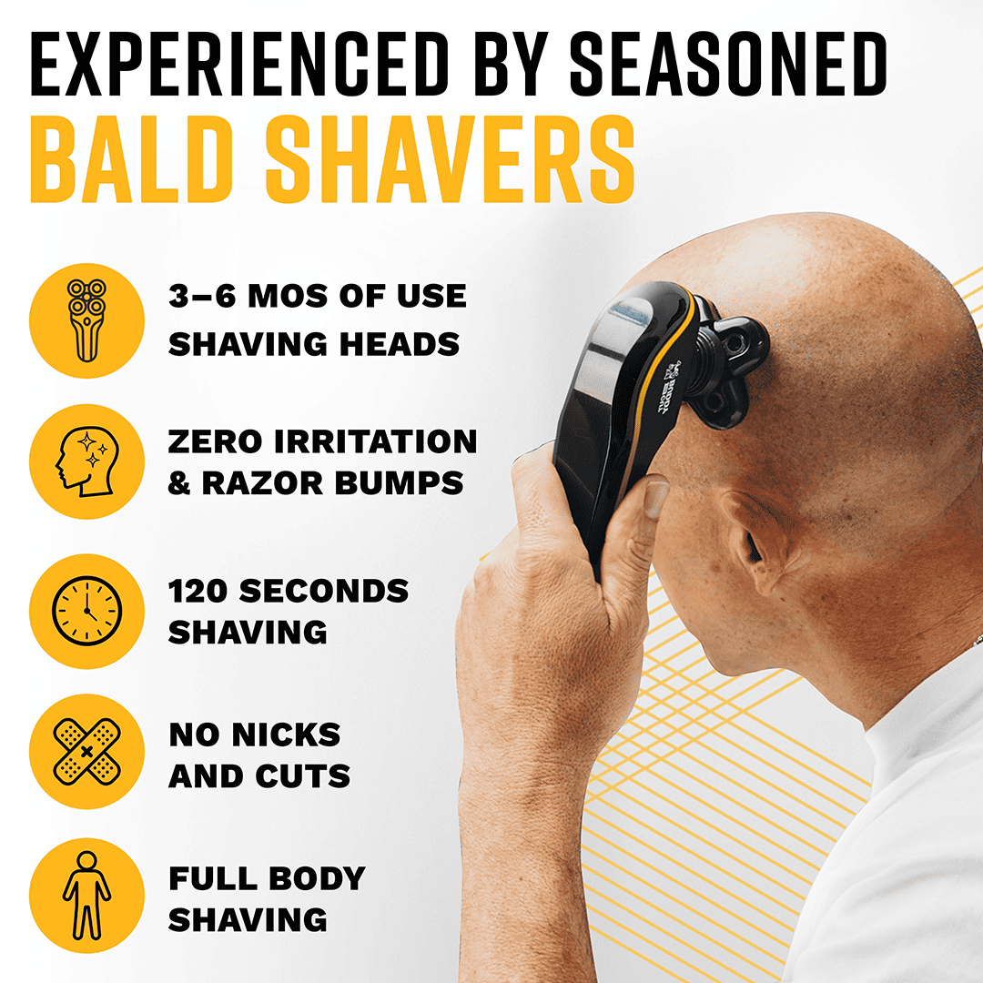 Bald Buddy - Ergonomic Bald Shaver