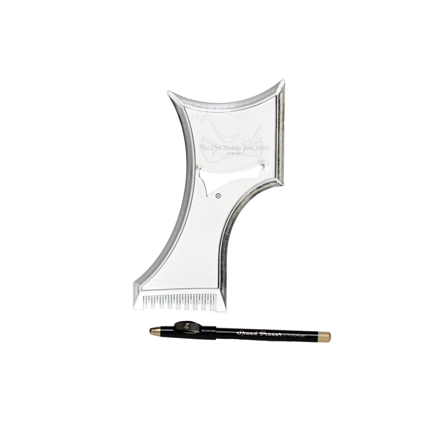 Beard Shaping Tool and Hair Trimmer Guide - Plus Version