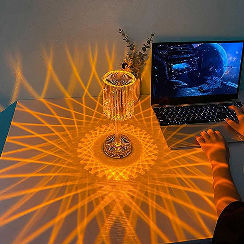 Crystal Table Lamp
