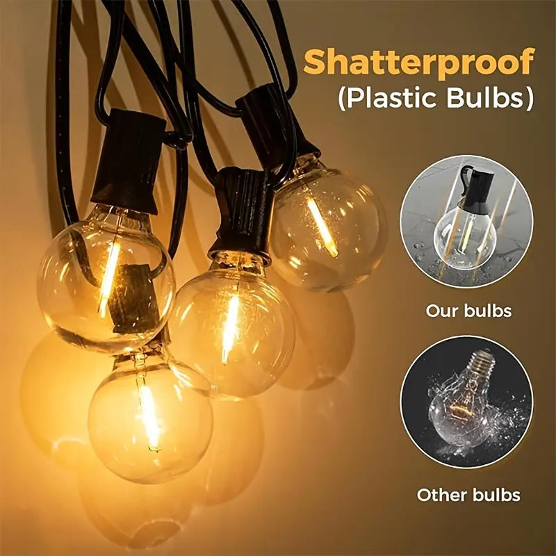 Warm Glow LED Edison Bulbs – Vintage Design with Modern LED – 24-Pack