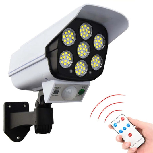 Camera Shape Solar Motion Sensor Light