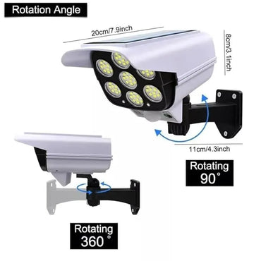 Camera Shape Solar Motion Sensor Light