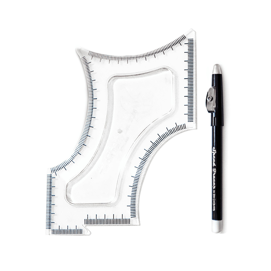 Hair Edge Up Trimmer Guide and Beard Shaping Stencil Tool