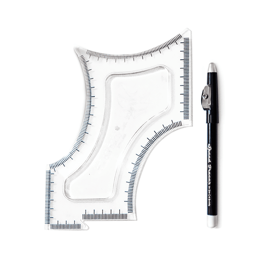 Hair Edge Up Trimmer Guide and Beard Shaping Stencil Tool