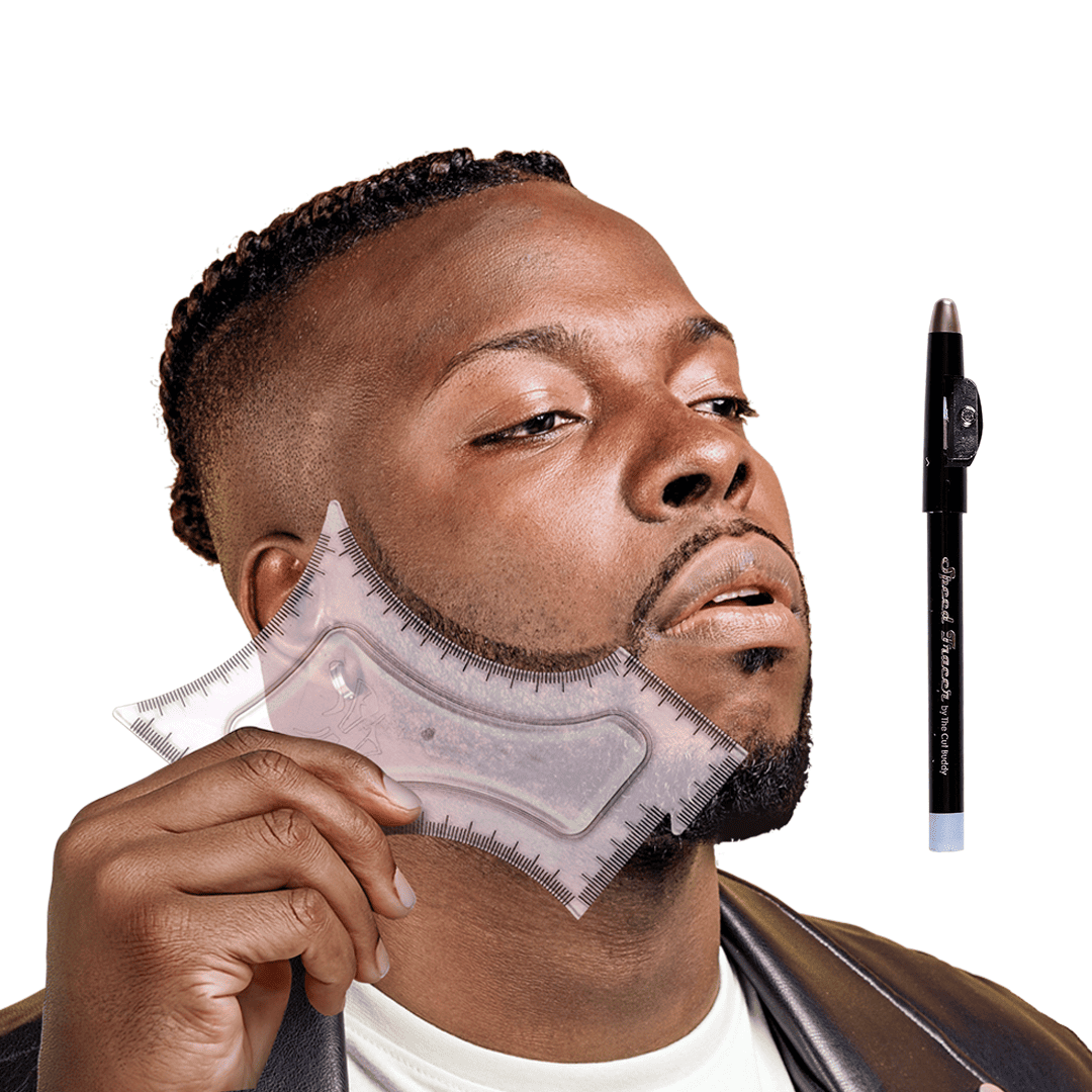 Hair Edge Up Trimmer Guide and Beard Shaping Stencil Tool