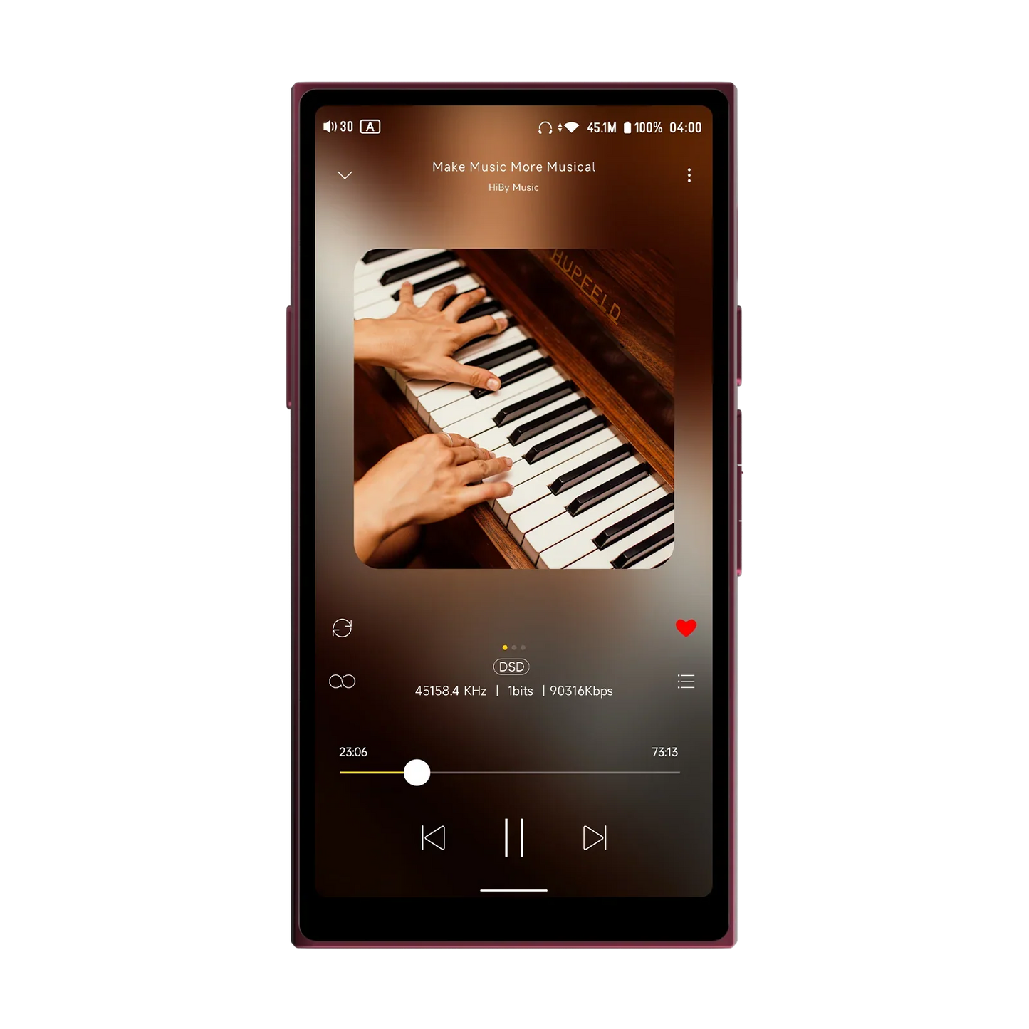 HiBy R8 II Aluminum Alloy Hi-End Android Digital Audio Player