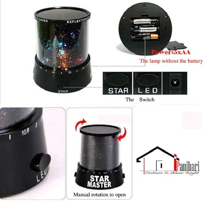 Star Master Projector LED Night Lamp