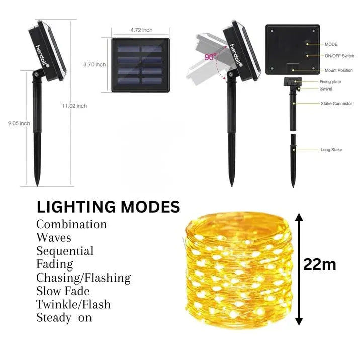 Solar String Light [1 Pcs]