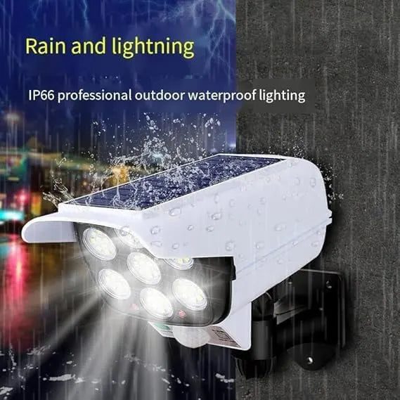 Camera Shape Solar Motion Sensor Light