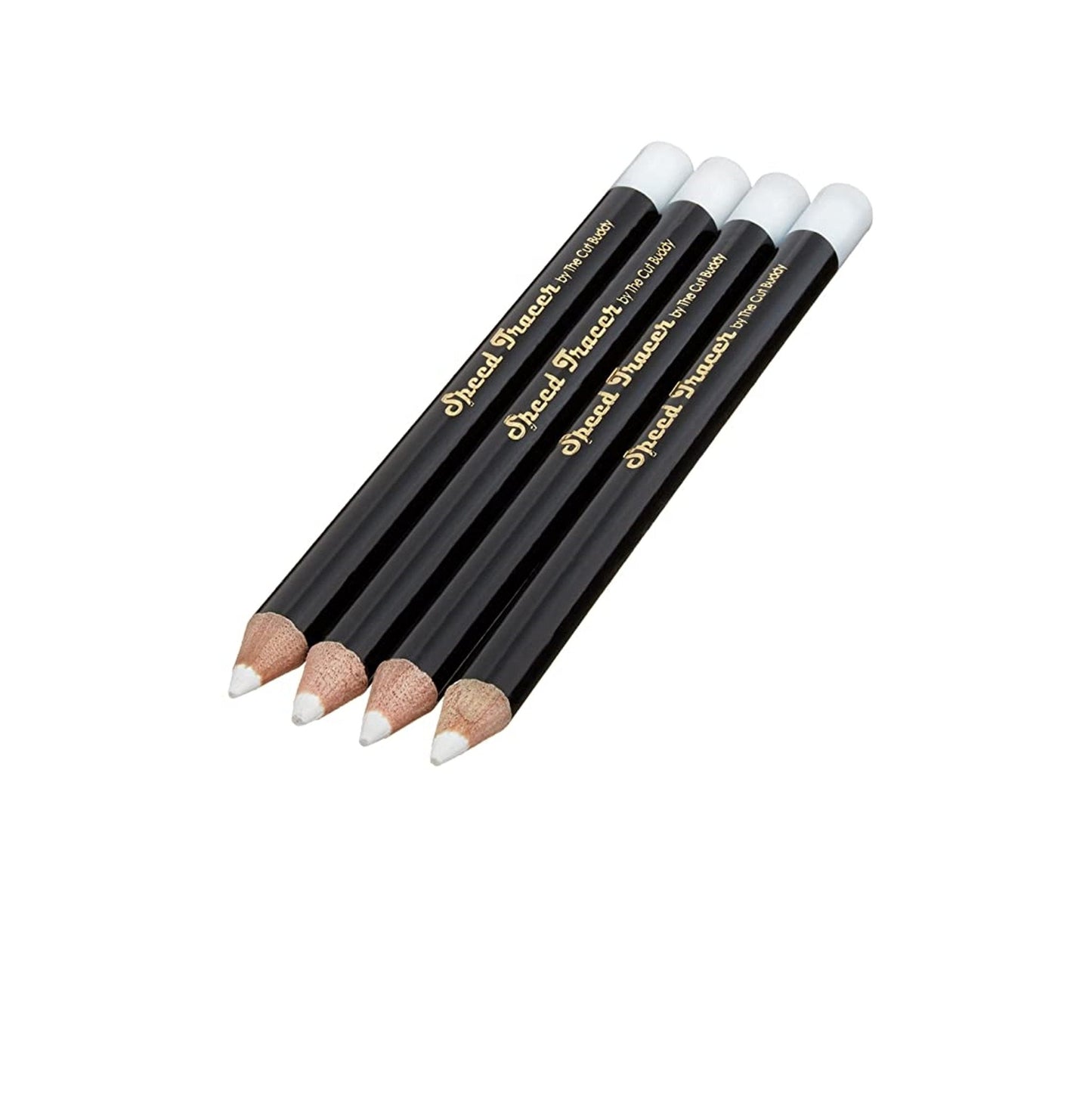Ivory White - Speed Tracer Barber Pencils + Sharpener