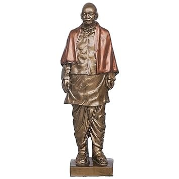 JaipurCrafts  Premium Cold Cast Resin Sardar Vallabhbhai Patel Statue of Unity Decorative Showpiece Home and Office Decor (8.5" Inches)