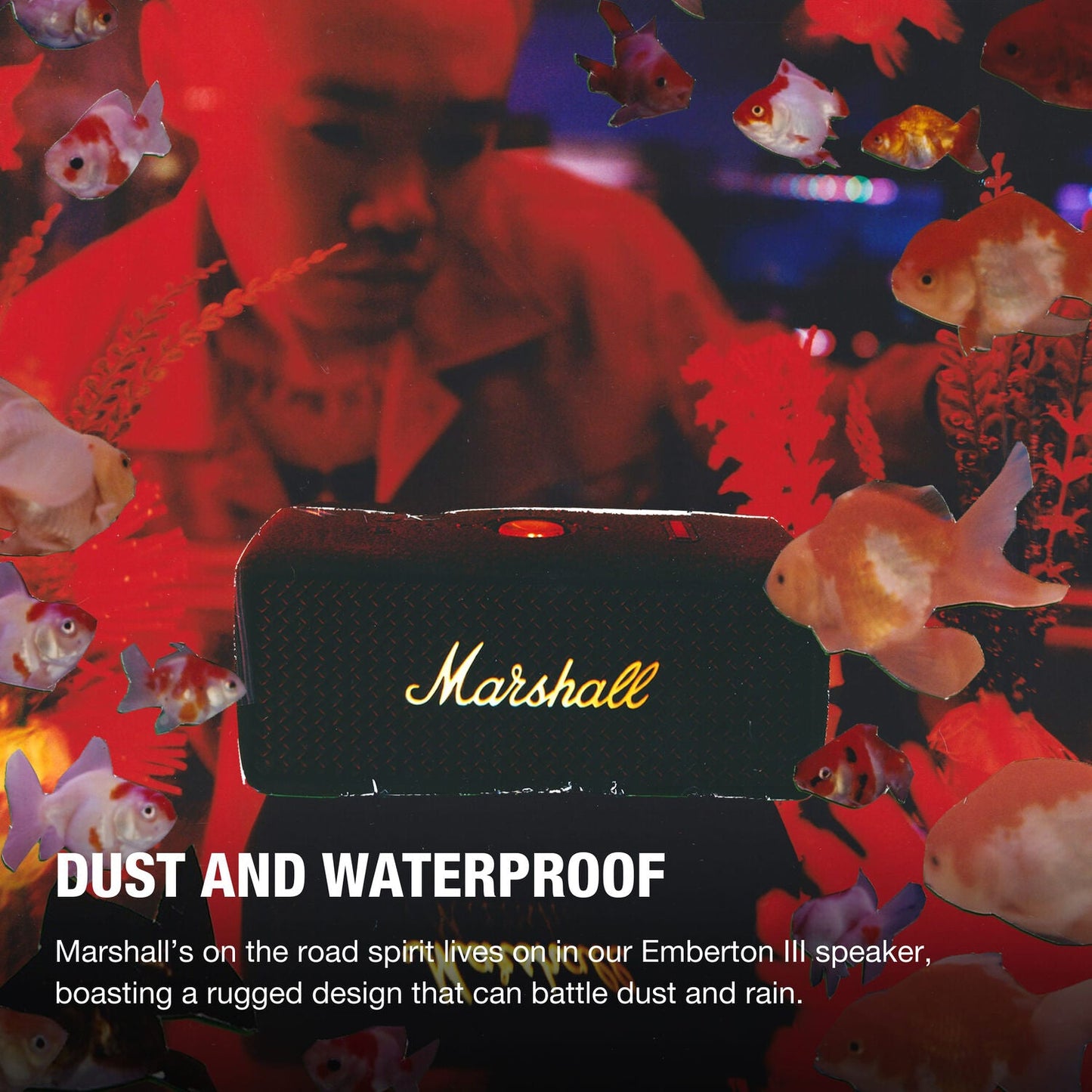 Marshall EMBERTON III Portable Bluetooth Speaker