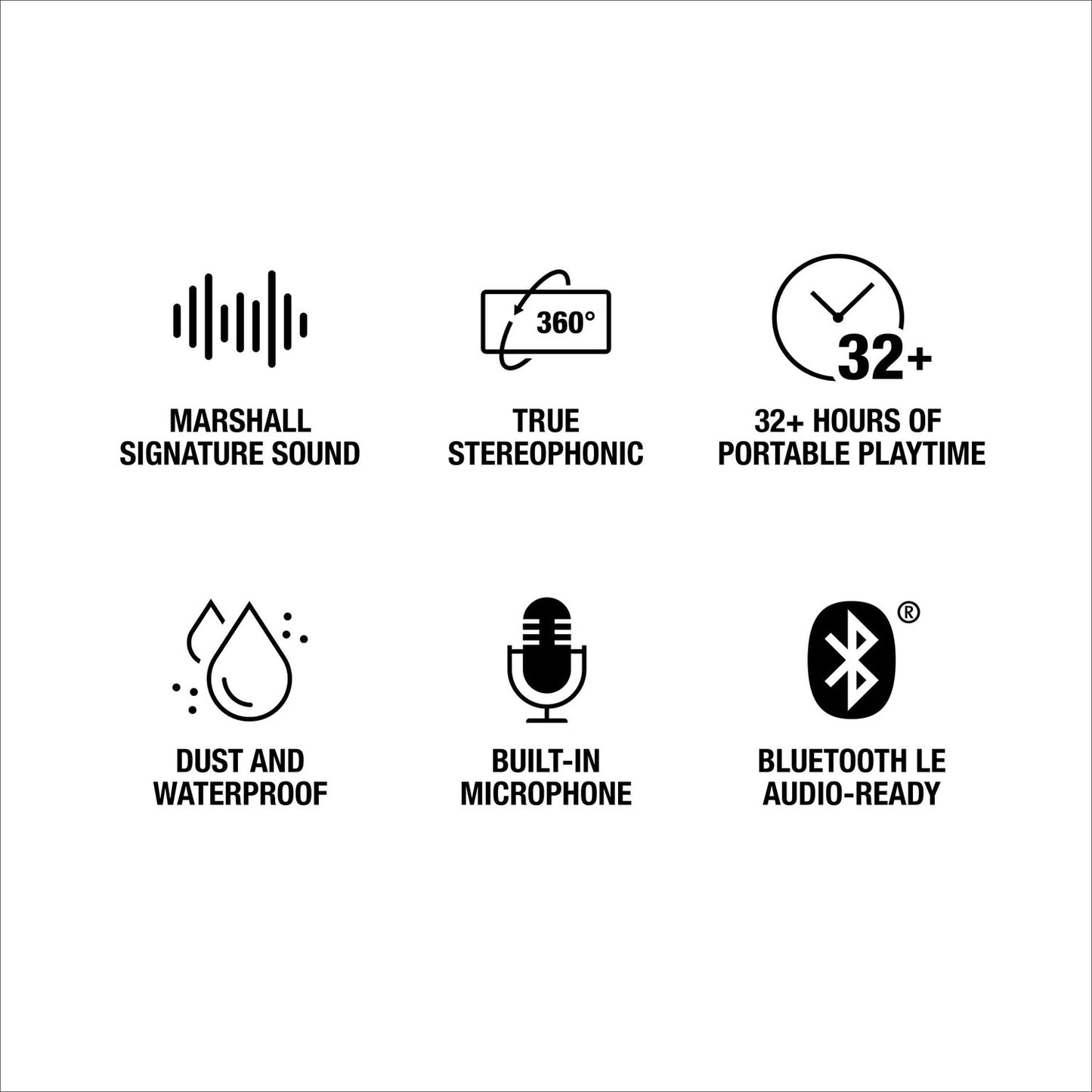 Marshall EMBERTON III Portable Bluetooth Speaker