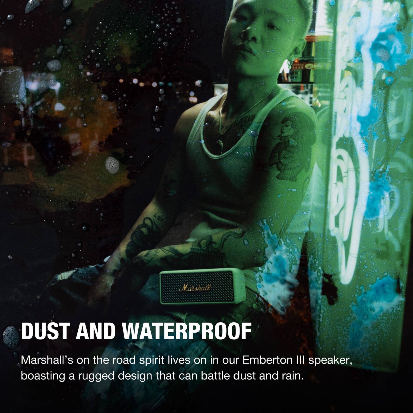 Marshall EMBERTON III Portable Bluetooth Speaker