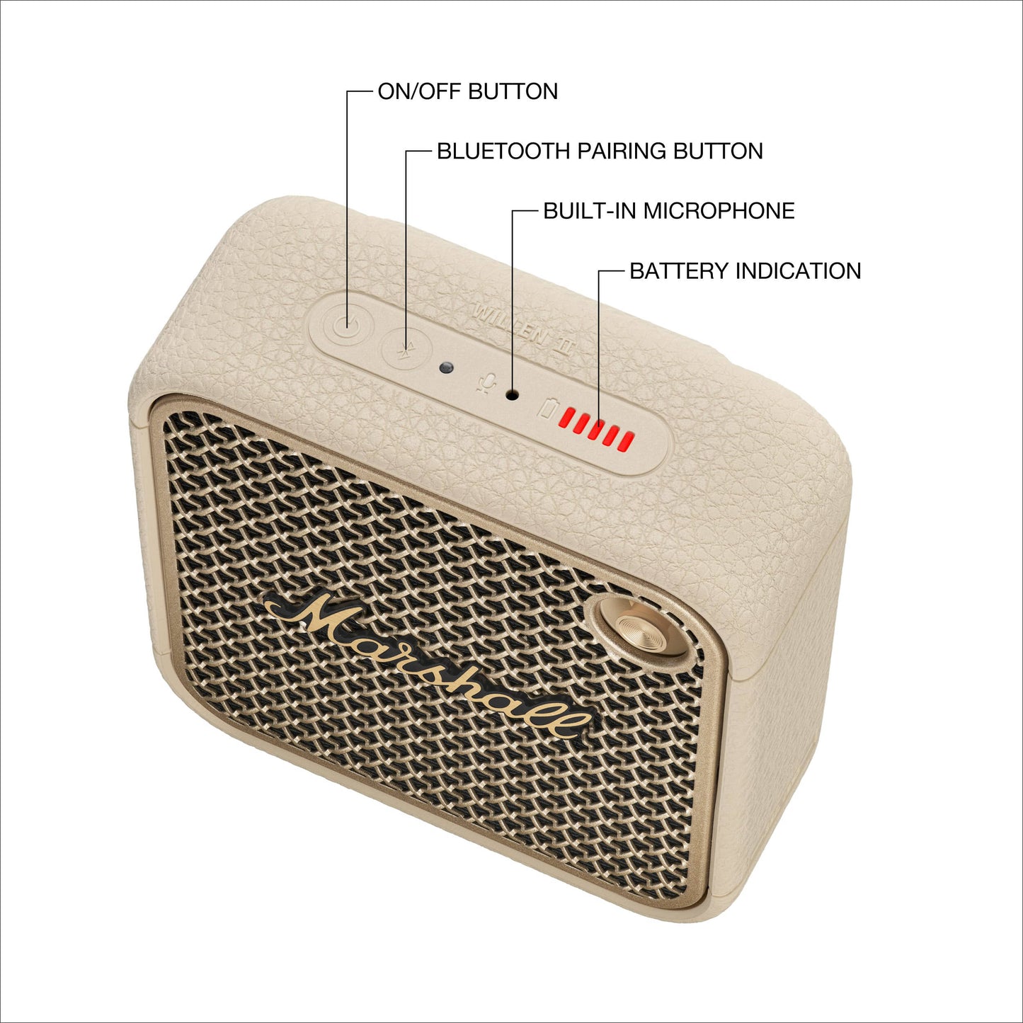 Marshall WILLEN II Portable Bluetooth Speaker