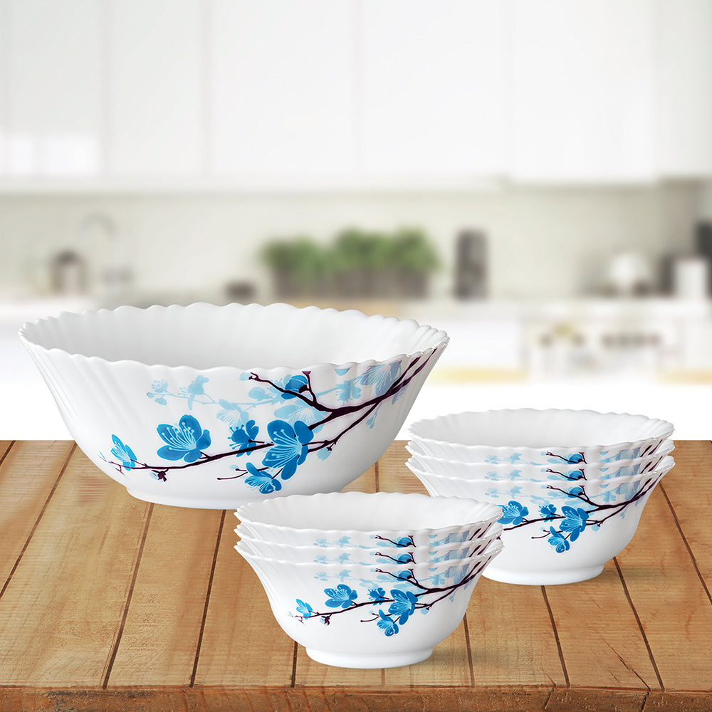 Larah by Borosil Mimosa Pudding Set, 5 pc (Mini)