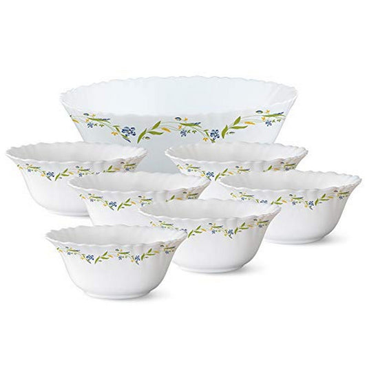 Larah by Borosil Cripper Pudding Set, 7 pc (Large)