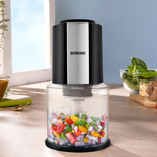 Borosil Chef Delite Chopper with Dual Blade