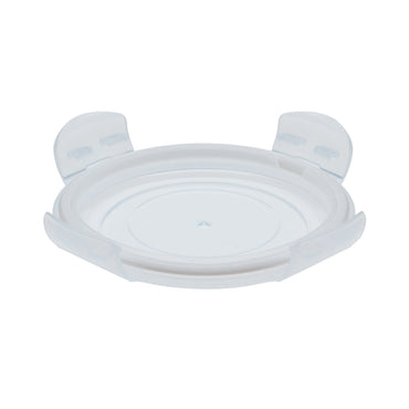 Borosil Round 400 ml Lid w Gasket, Set of 2