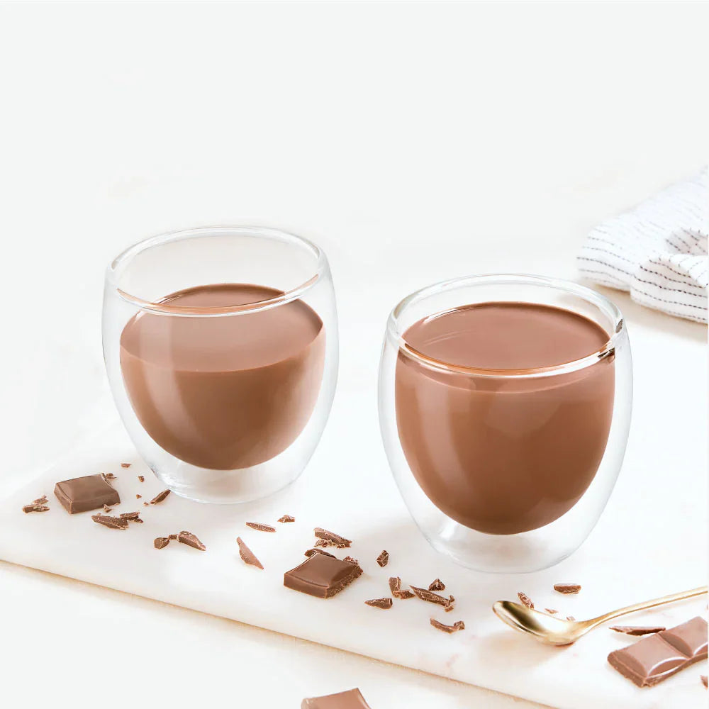 Borosil Bella Double Wall Glass Tumbler, Set of 2, 300ml