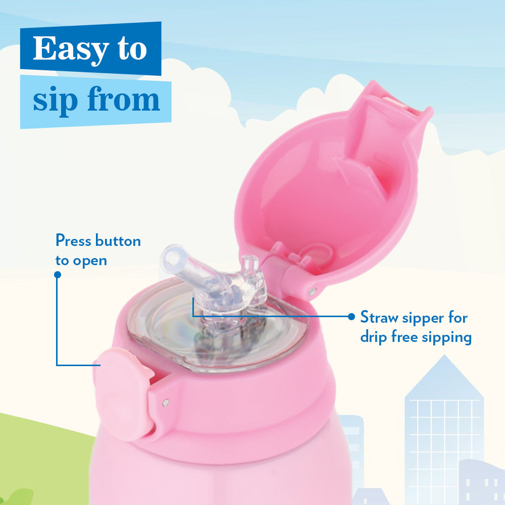 Borosil Princess Kids Sipper, 500ml